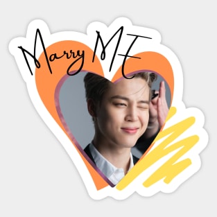 Marry Me Jimin Sticker